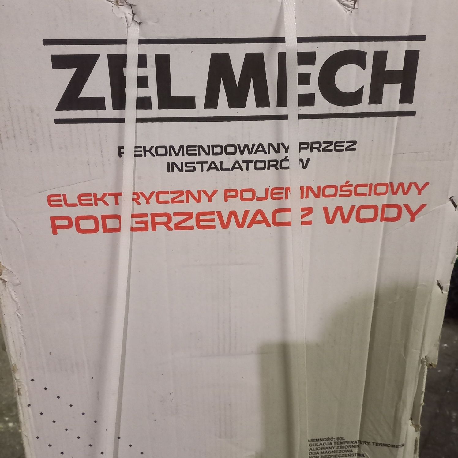 Nowy podgrzewacz wody 50L Zelmech 230v bojler