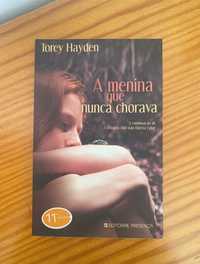 Livro “A Menina que nunca chorava”