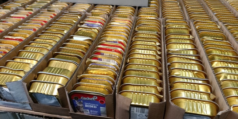 Mix karmy dla kota 50x paszteciki