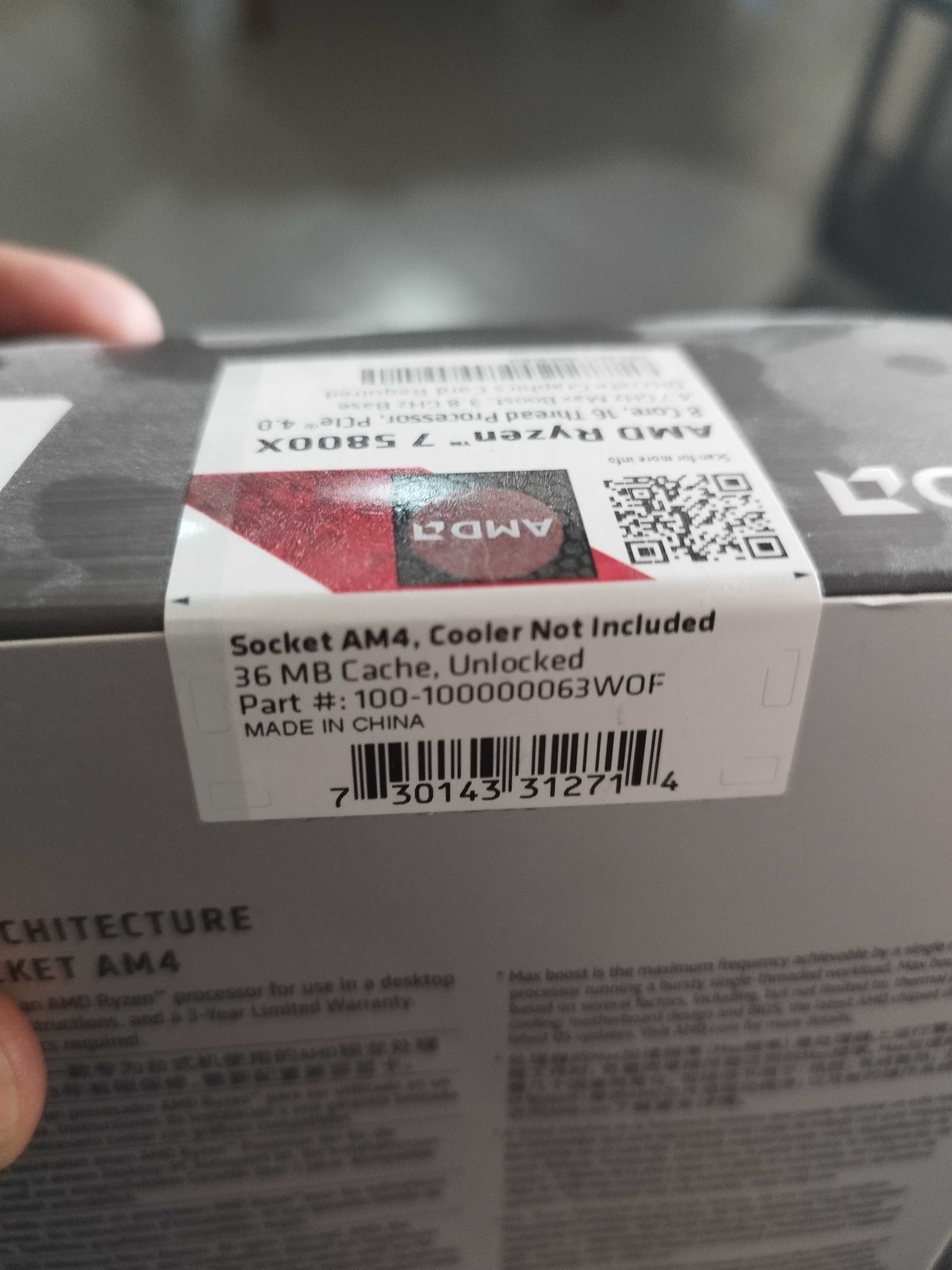 Bundle ryzen 7 5800X + msi b350 gaming plus