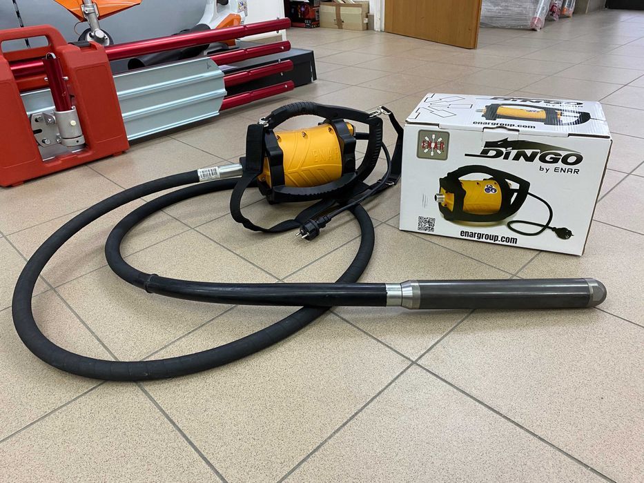 Wibrator do betonu ENAR DINGO + WAŁEK TDX 3m +BUŁAWA AX48