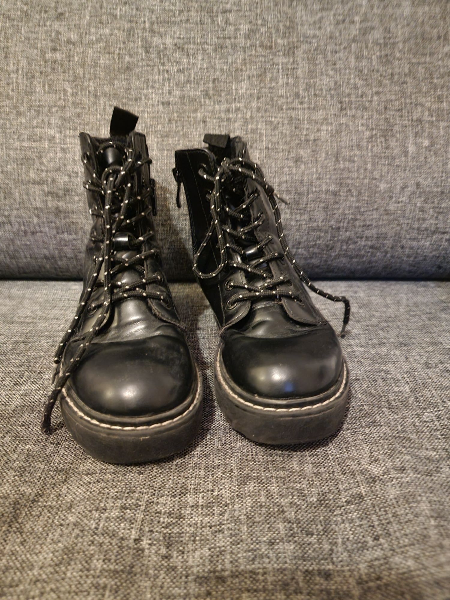 H&m botki czarne 33