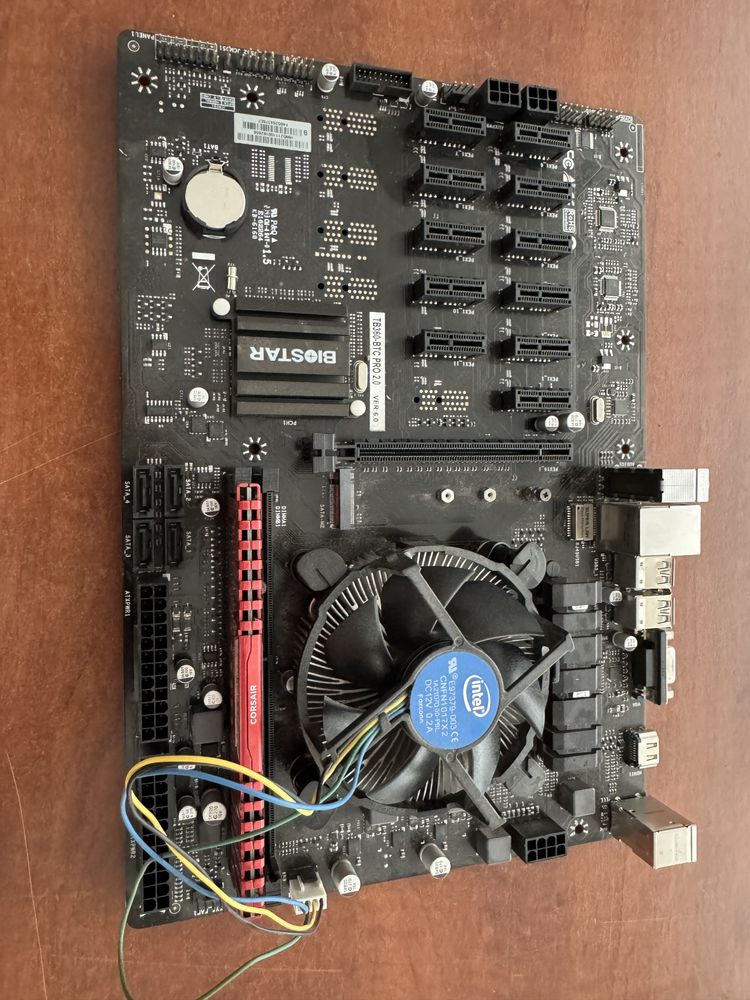 Płyta głowna Biostar TB360 + procesor Celeron G4930 3.2GHz + RAM 8GB