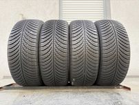 4szt całoroczne 215/55R17 GoodYear 7,5mm 2023r bdb stan! 4S165 gwar