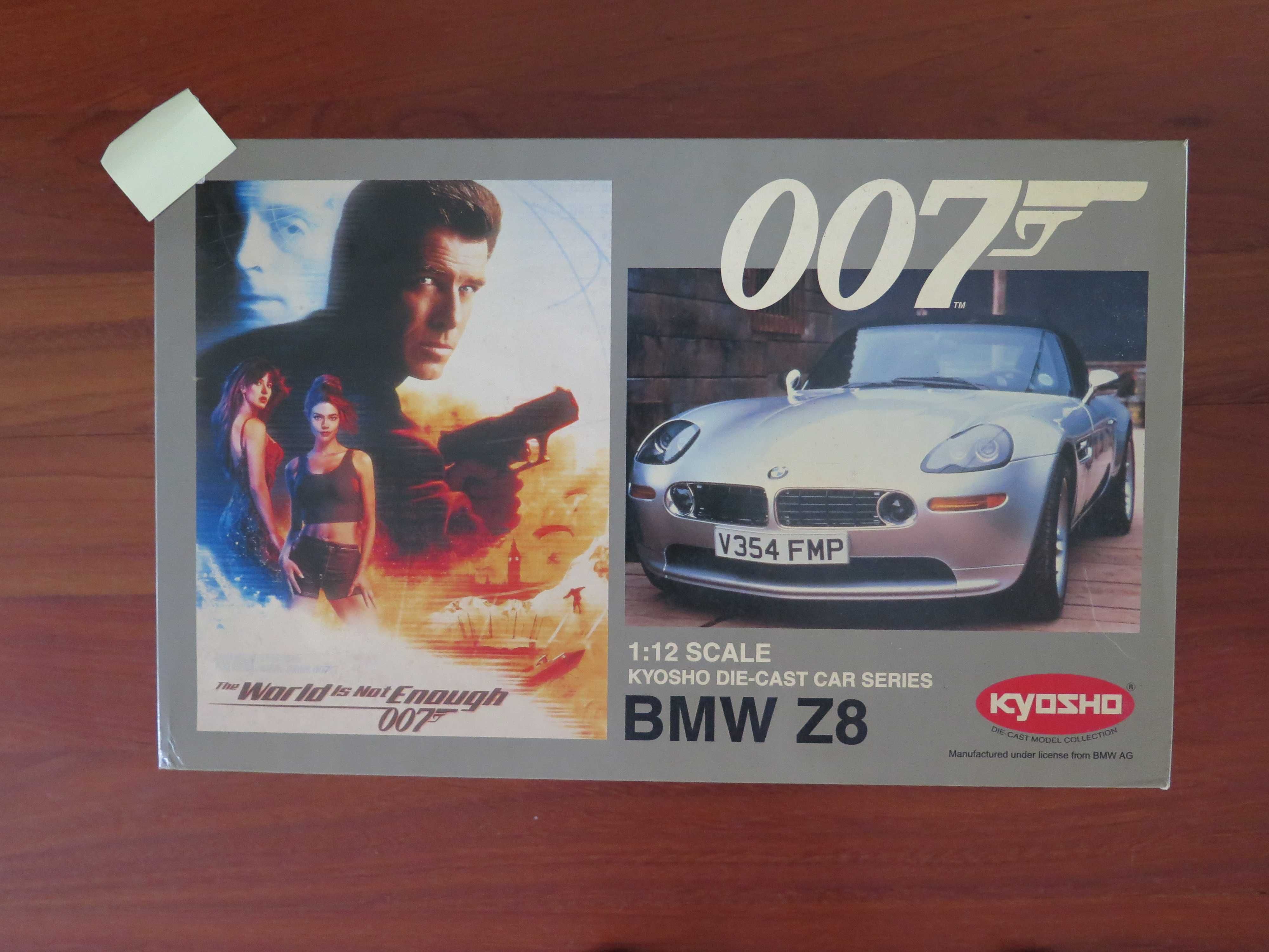 BMW Z8 - J. Bond  OO7, escala 1:12, Kyosho