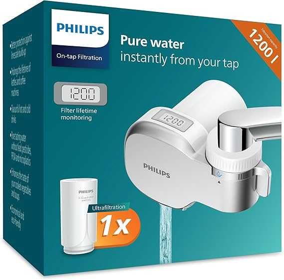 Фільтр для води Philips AWP3756P1, ресурс 1200л, новий