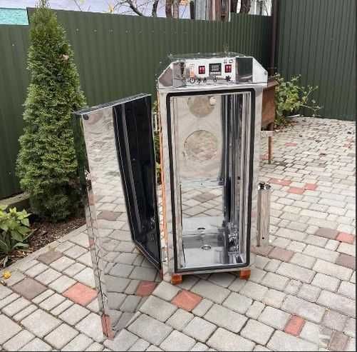 Електро коптильня 4 в 1 (8;15;25;60кг)холодного/гарячого копчення+сушк