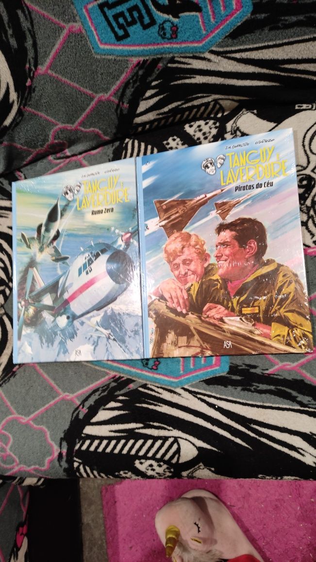 Livros Banda Desenhada " Tanguy e Laverdure"