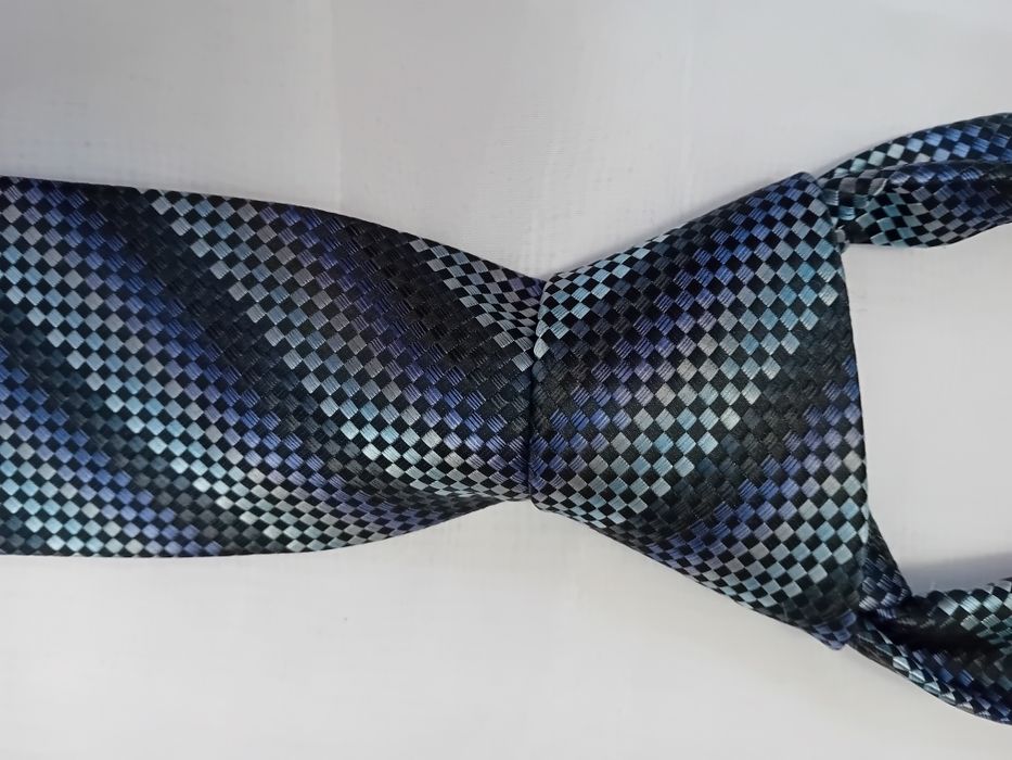 #Angelo di Monti krawat szary włoski