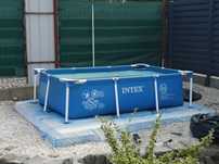 Basen ogrodowy 220x150x60
