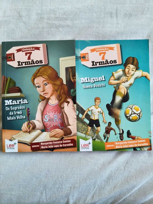 2 Livros da Coleção 7 Irmãos
