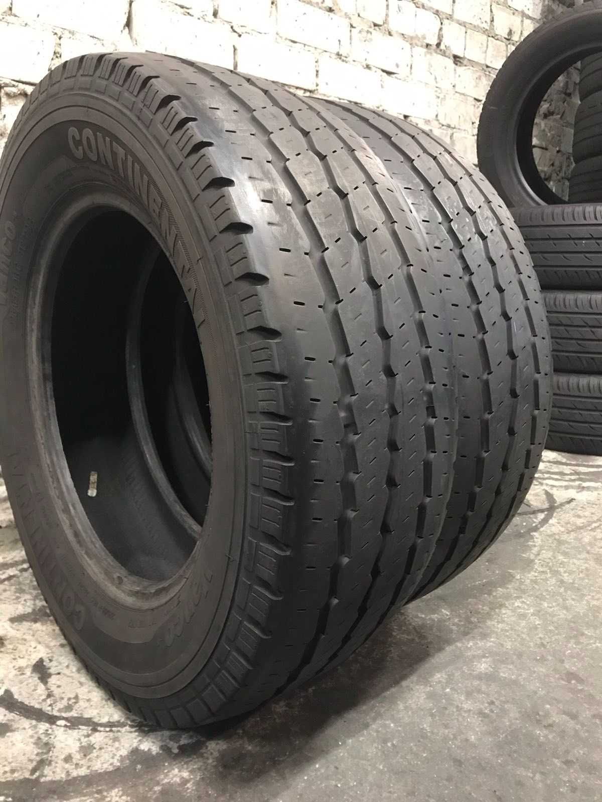 Резина б у 225/65 R16C Continental Vanco 8 112/110R ЛІТО СКЛАД ШИН