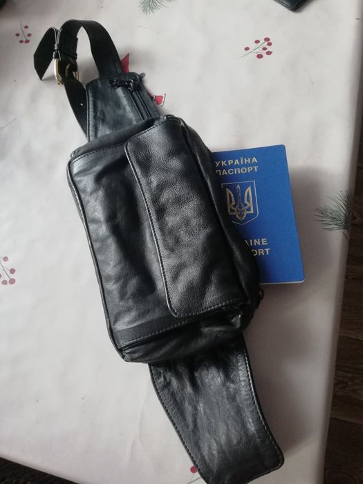 Шкіряна барсетка