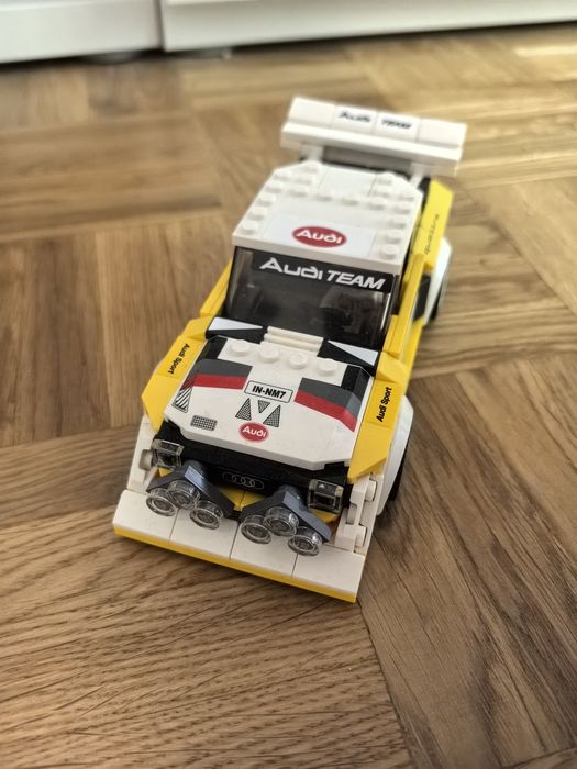 LEGO Speed Champions, klocki 1985 Audi Sport quattro S1