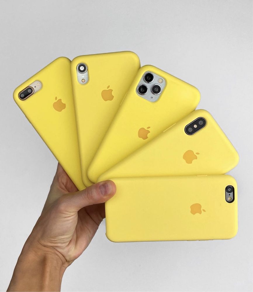 Силіконовий чохол на айфон silicone case iPhone 11 / та інші 15