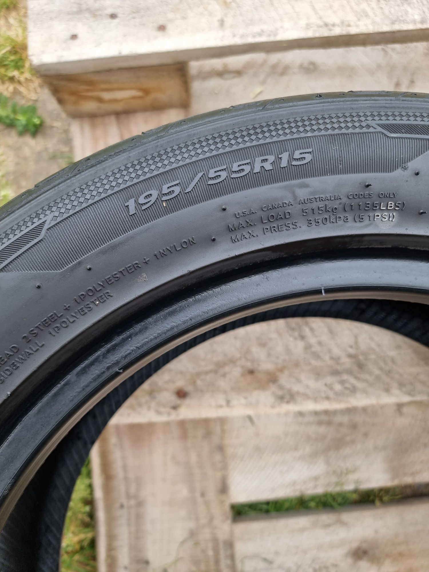 2x Opony letnie 195 55 r15 Hankook Ventus Prime 3