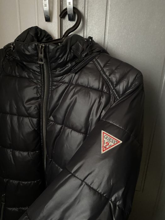 Куртка пуховик чоловіча зимова GUESS Men's Hooded Puffer Coat M