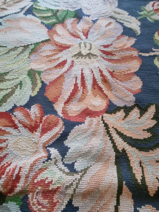 Tapete Azul em ponto de Arrailos