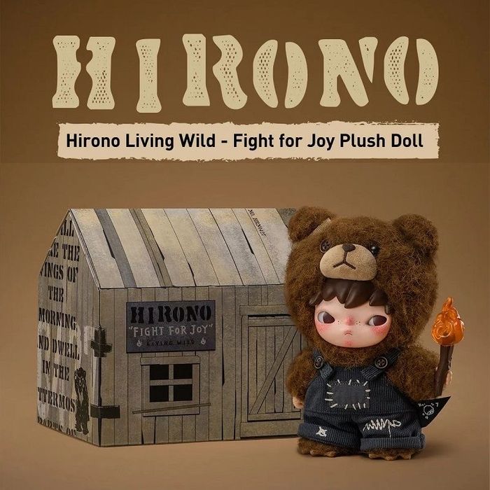 Hirono Living Wild- Fight For Joy Plush Doll