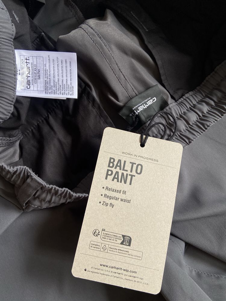 Carhartt WIP Balto Cargo Pant чоловічі штани