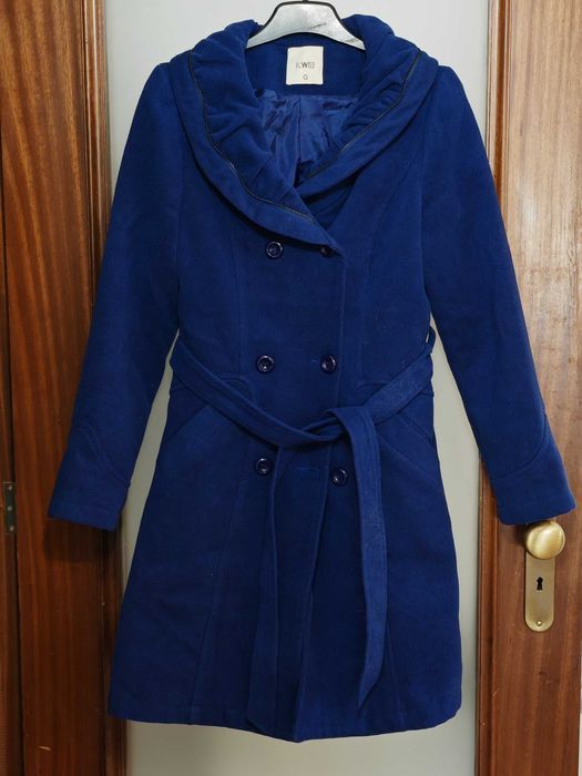 Sobretudo azul senhora L