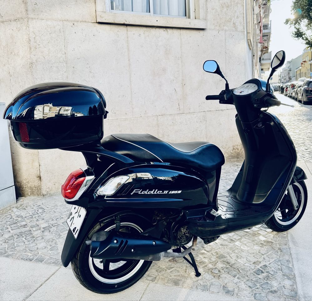 IMPECÁVEL Scooter SYM FIDDLE II 125S 2014 com apenas 21mil kms reais!