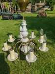 Żyrandol, lampa prl, antyk