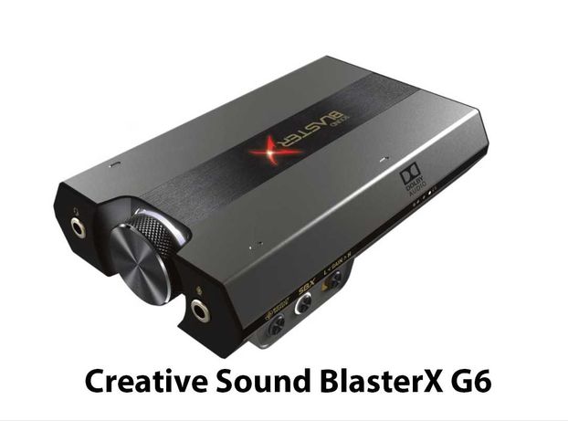 внешняя звуковая карта Creative Sound BlasterX G6