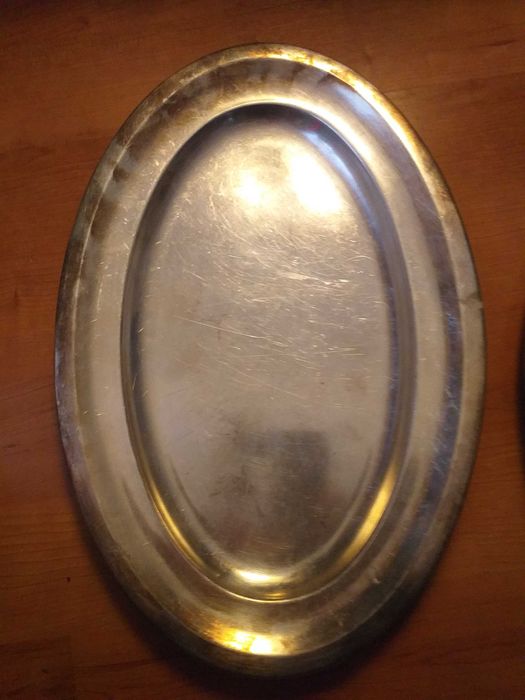 Travessas e taça em Casquinha/Alpaca