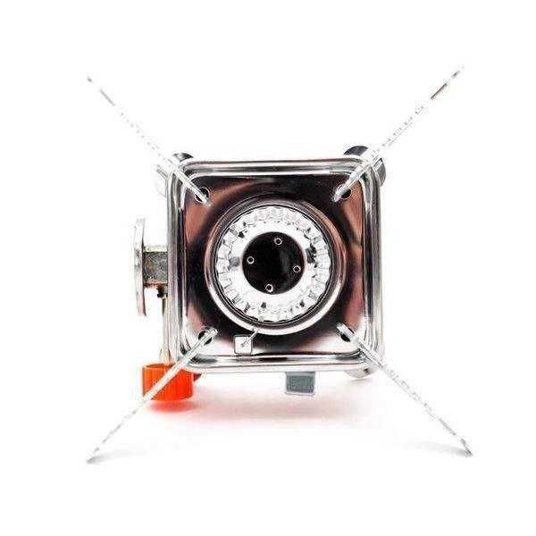 Газовий пальник, газова плита портативна з чохлом, похідний таганок