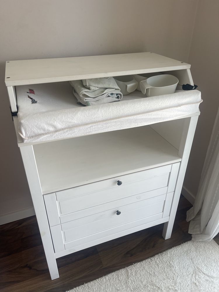 Trocador/cómoda, branco - Gama SUNDVIK (IKEA)