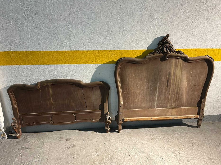 Cama da Bi`Avó de 1920- Madeiras nobre