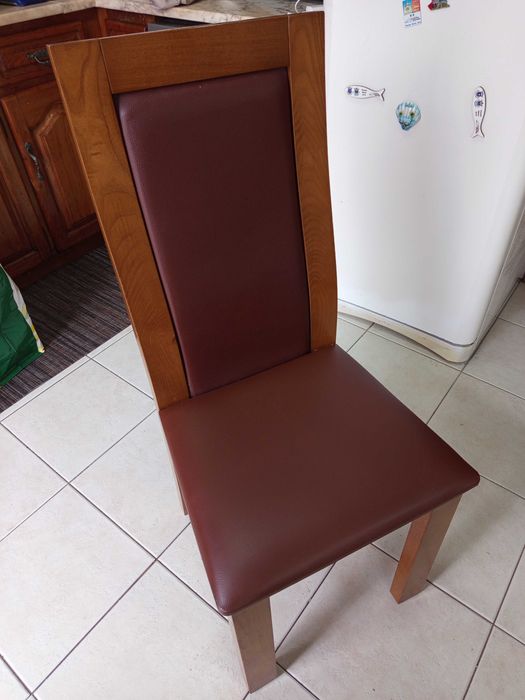 6 cadeiras de sala de jantar