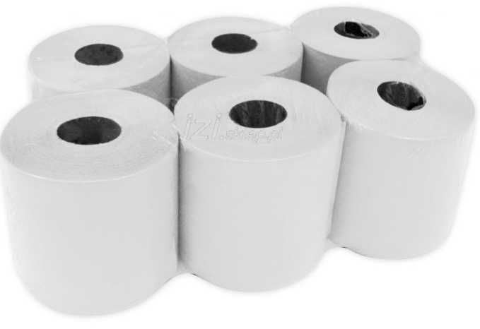 150M x6szt. Papier recznikowy 2W biały 6szt. MIDI