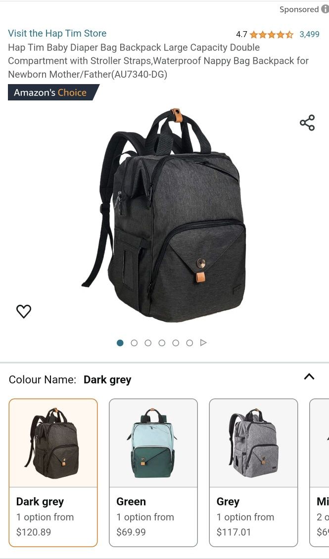Mochila bebé Hap time