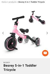 Besrey 5-in-1 Toddler Triciclo / bicicleta

Besrey 5-in-1 Toddler Tric