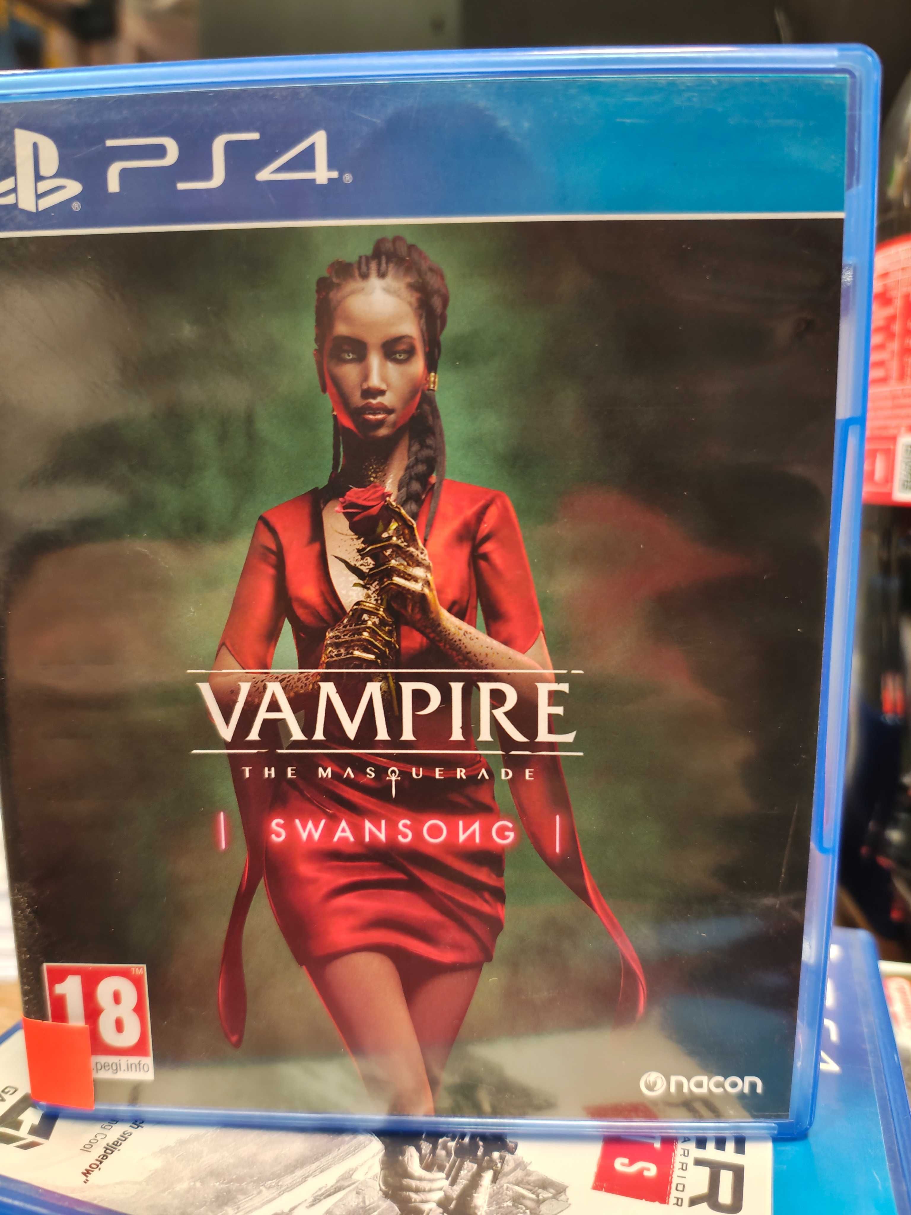Vampire The Masquerade Swansong PlayStation 4 (PS4) PS5 SklepRetroWWA