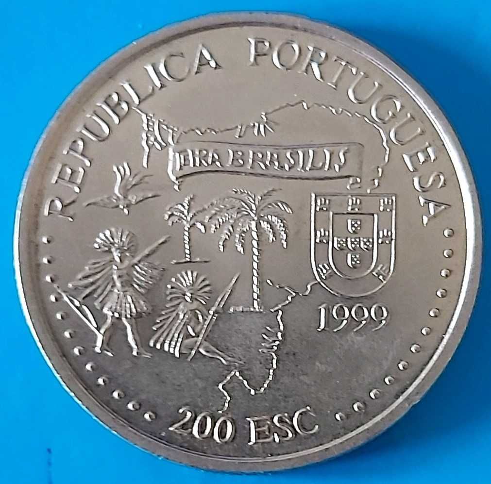 200$00 de 1999, Republica Portuguesa, Brasil, Terra Brasilis
