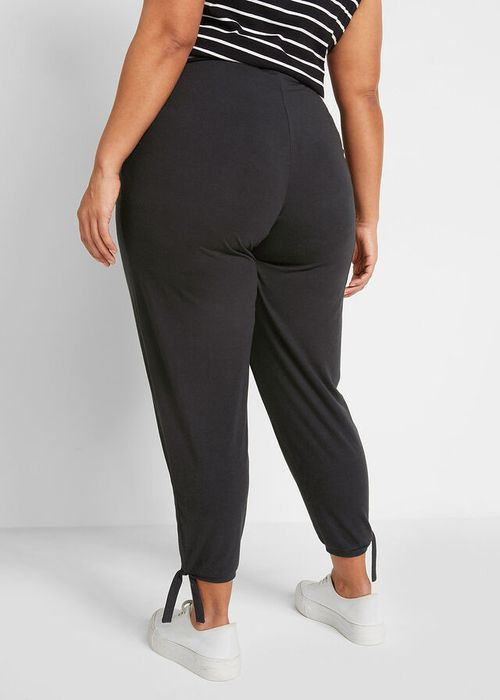 B.P.C spodnie ciążowe czarne luźne zwiewne ^48/50
