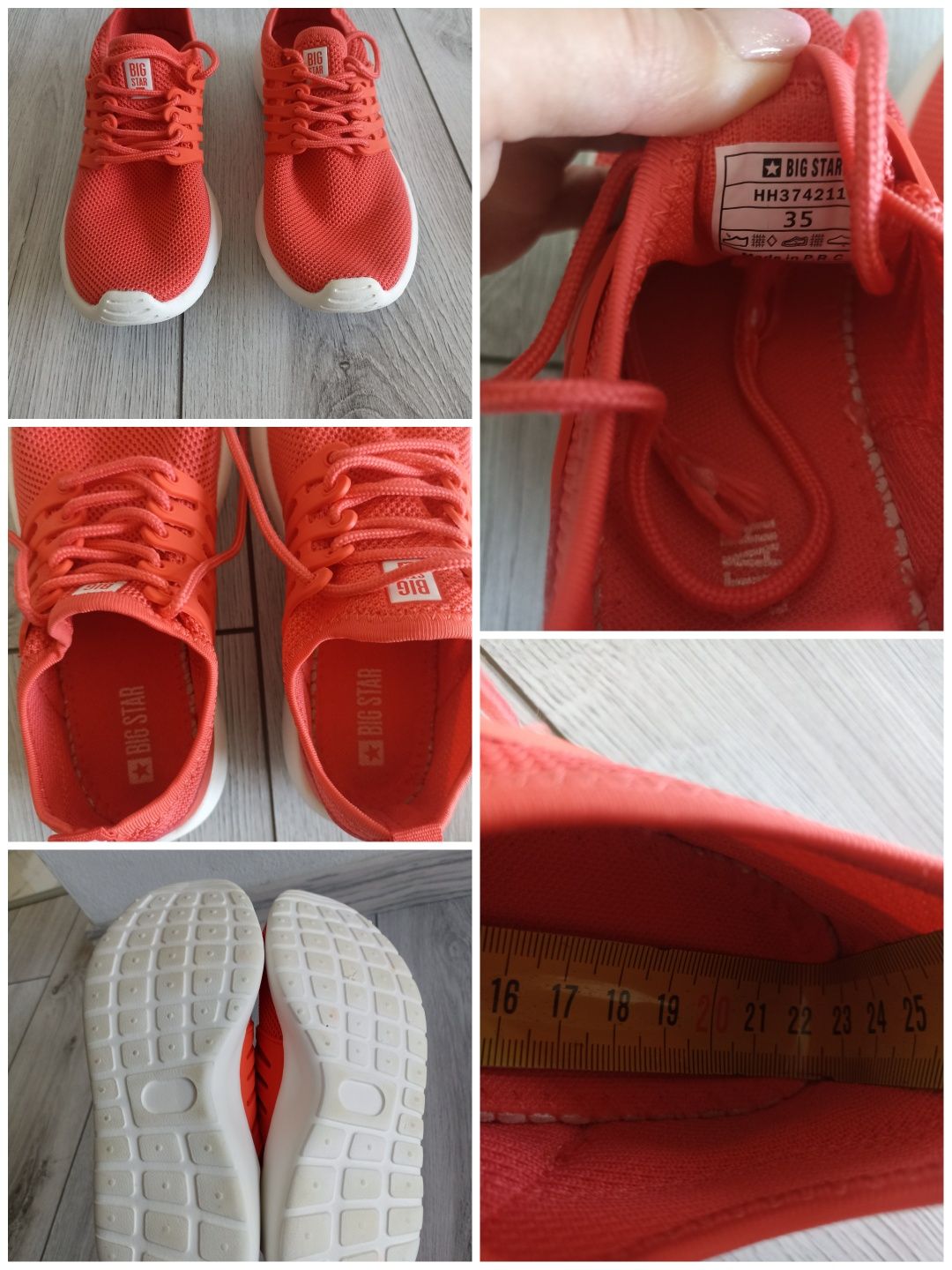 Buty Big Star i Kappa. Zestaw 3 par. Rozmiar 35.