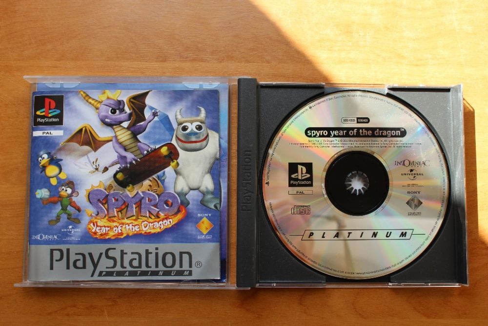 Gra Spyro 3 Year Of The Dragon Unikat ps1,psx,ps one