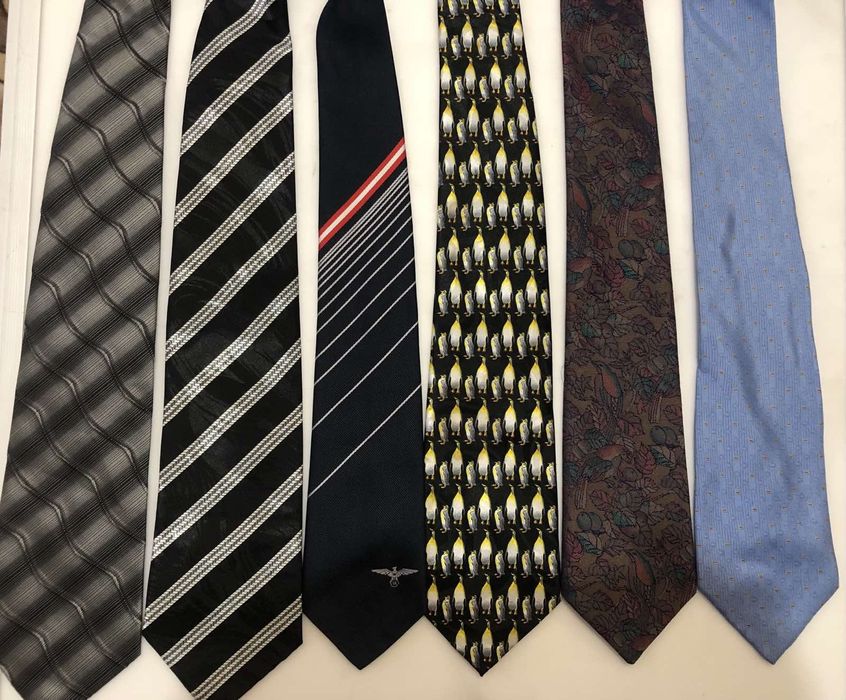 Галстуки разные ретро