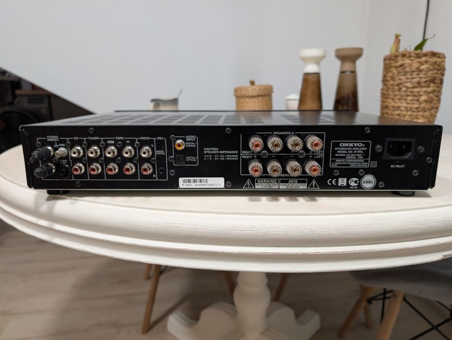 Wzmacniacz Onkyo A-5VL Dual mono, PILOT, DAC Burr Brown, gramofon MM