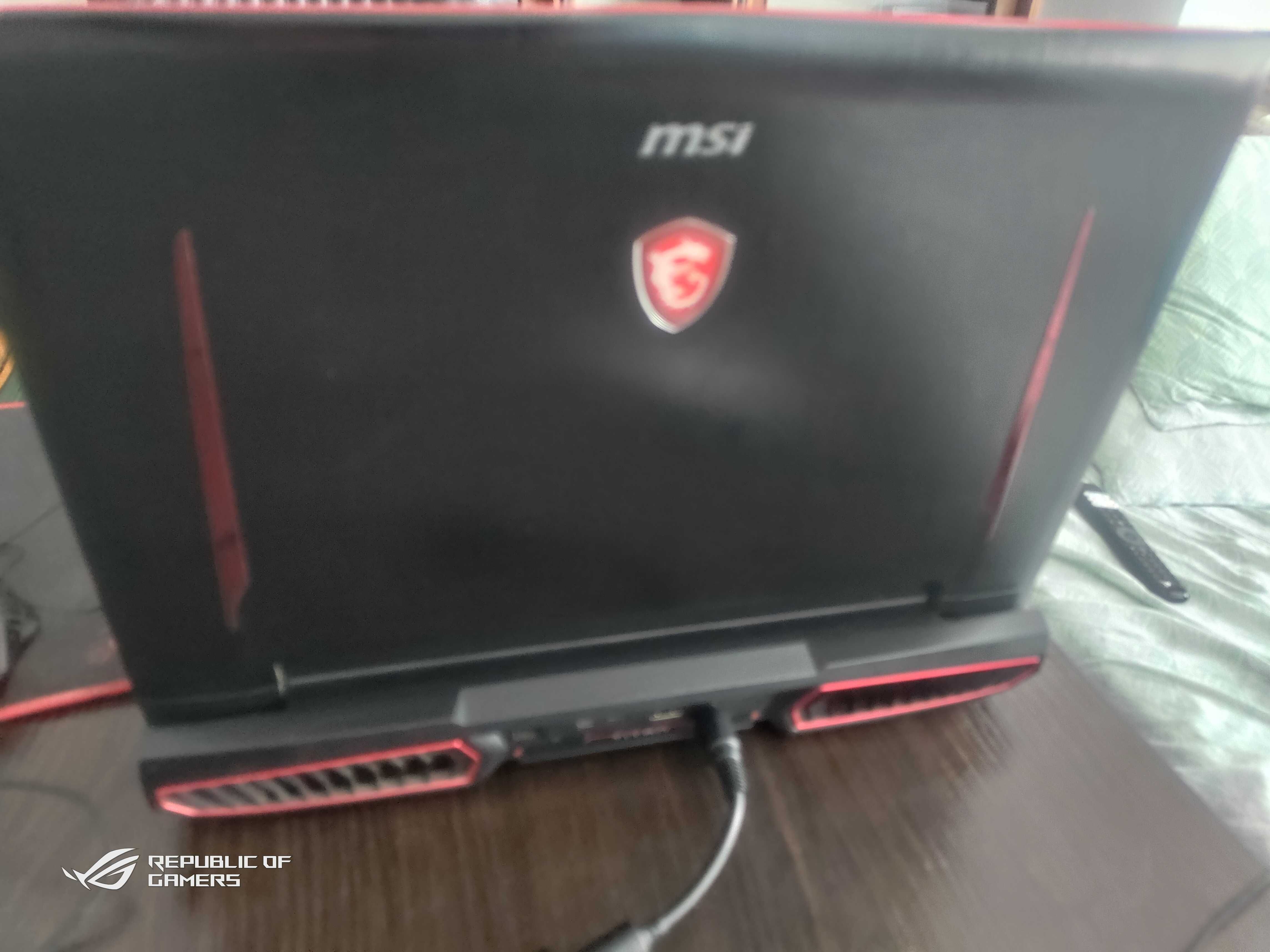 MSi GT75. i-7 8750h.Ram 16gb.SSD-2ps.raid-0 1tb.HDD-1tb. Gtx-1080 8gb