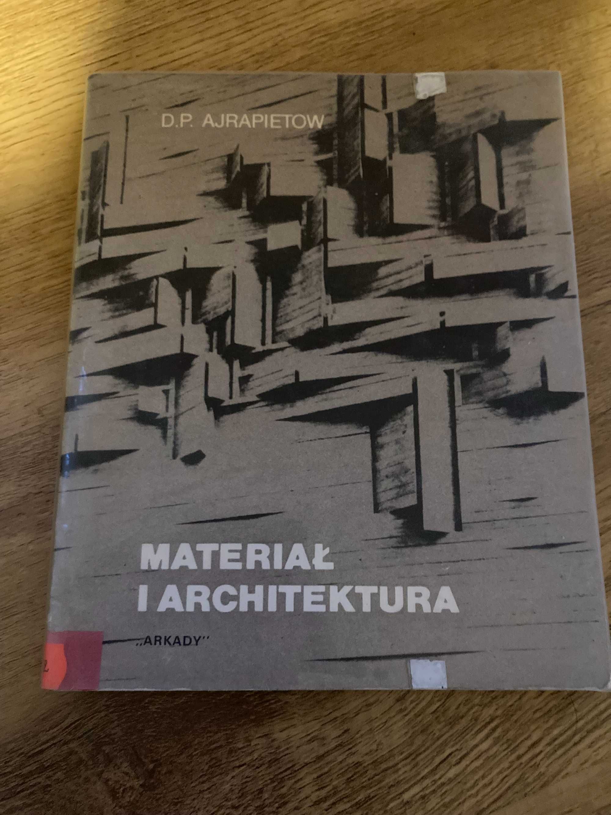 książka Materiał i architektura