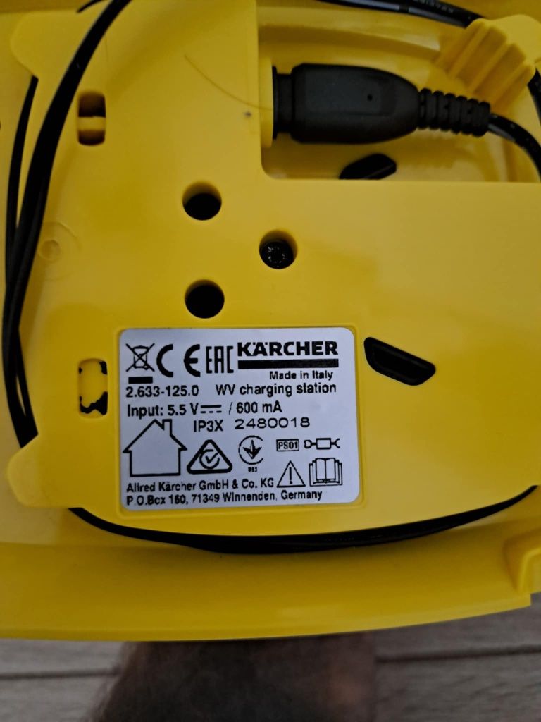 Myjka do okien Karcher, cały kpl, dwie baterie