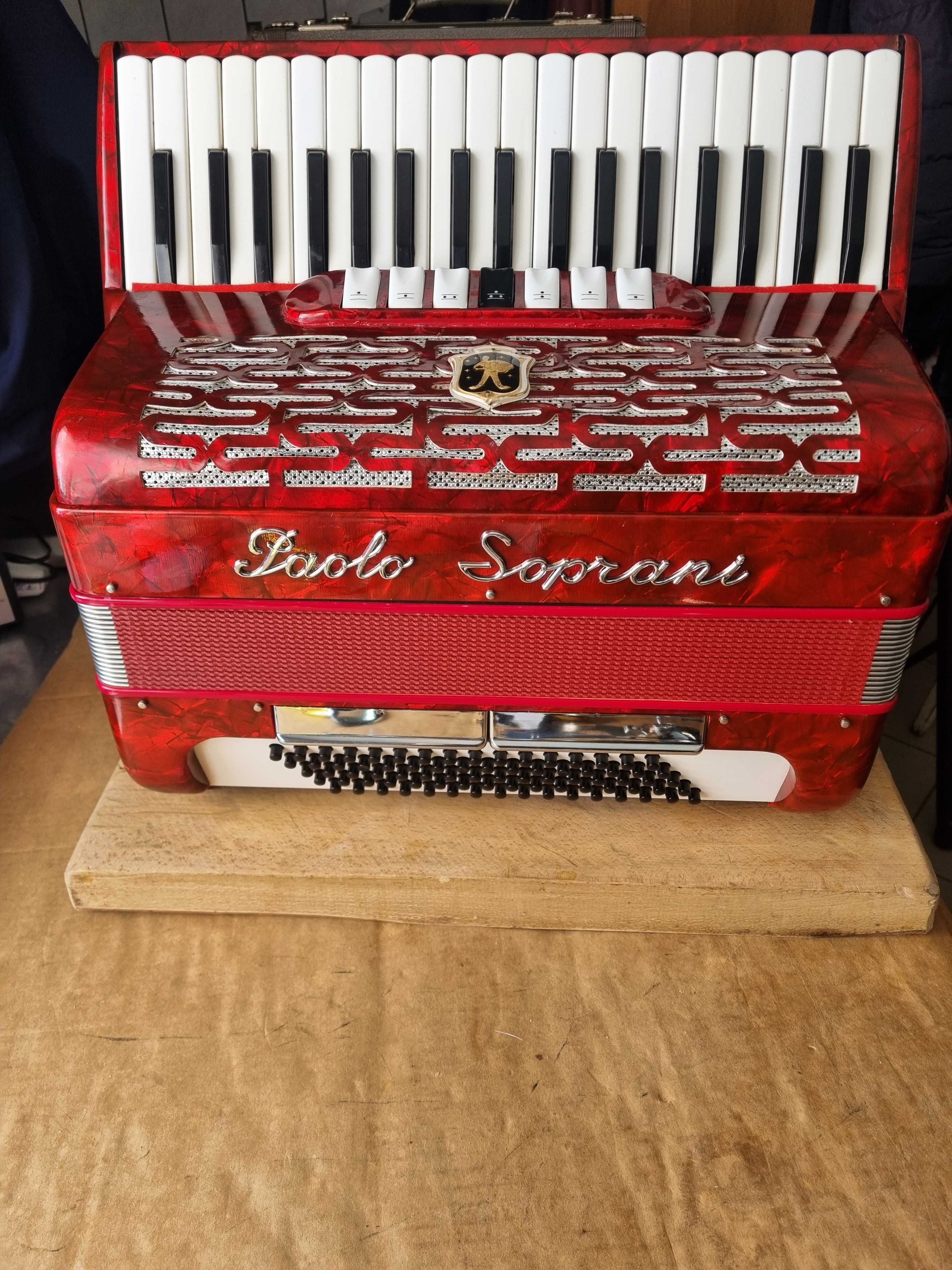 Akordeon pallo soprani 80 basów