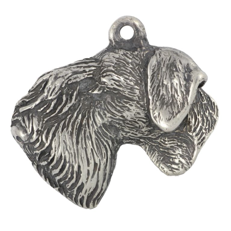 Terier czeski brelok posrebrzany Art-Dog