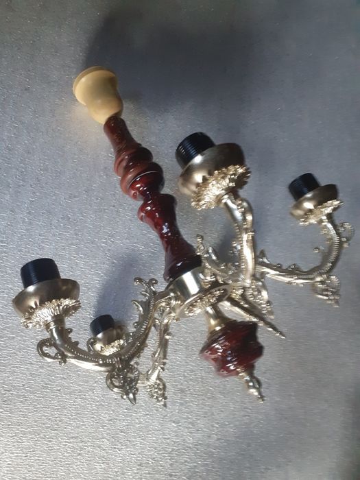 Светильники СССР Бра двухрожковое Люстра на 5 лампочек