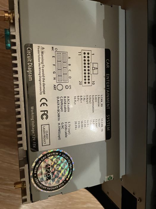 Штатна магнітола Toyota Camry 50/55 TCA-7910s